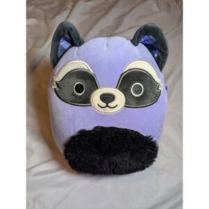 Squishmallow Purple Racoon Amaryllis About 8 Inches